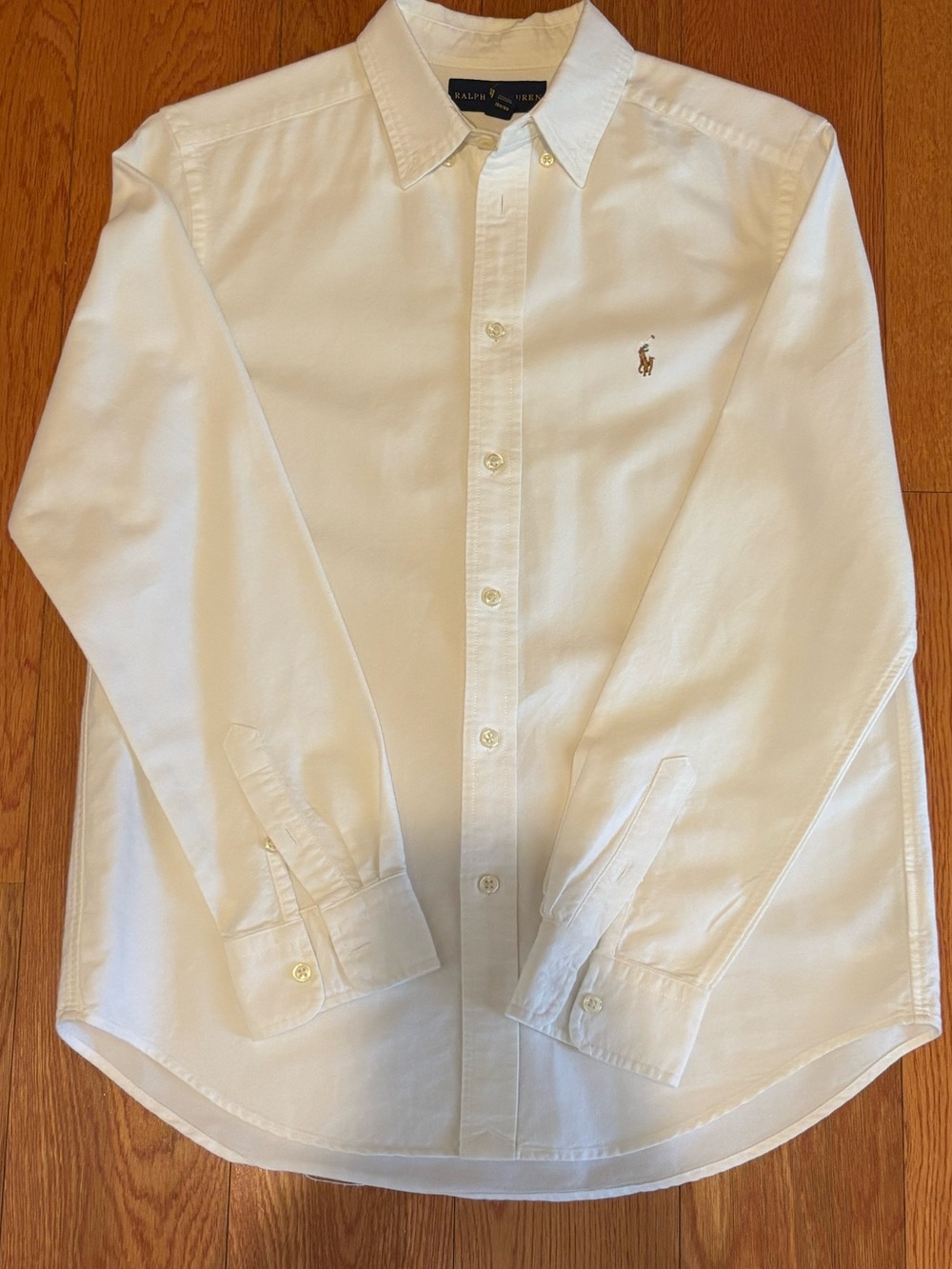 Ralph Lauren White Oxford Shirt - Picture 6 of 10